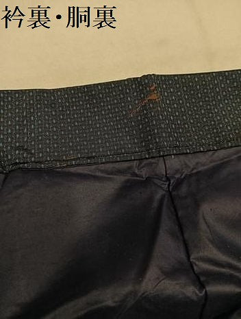 平和屋着物●男性 本場大島紬 亀甲絣 正絹 逸品 AABL8902ph