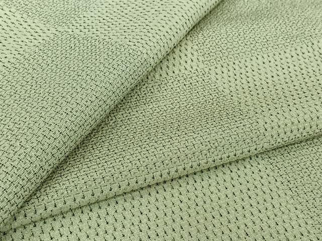 平和屋着物▽本塩沢 単衣 110亀甲 横段文 正絹 逸品 AABL8939jh
