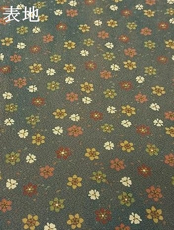 平和屋着物▽上質な小紋 単衣 舞花文 正絹 逸品 AABL8968jh