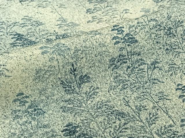 平和屋着物▽訪問着 単衣 樹林文 正絹 逸品 AABL9007jh