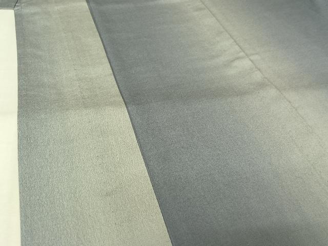 平和屋着物▽お召 単衣 霞文 正絹 逸品 AABL9079jh