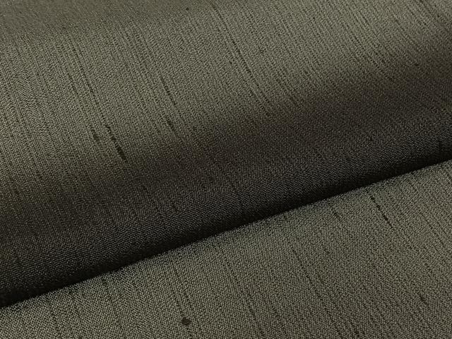 平和屋着物▽上質な紬 単衣 横段文 正絹 逸品 AABL9086jh