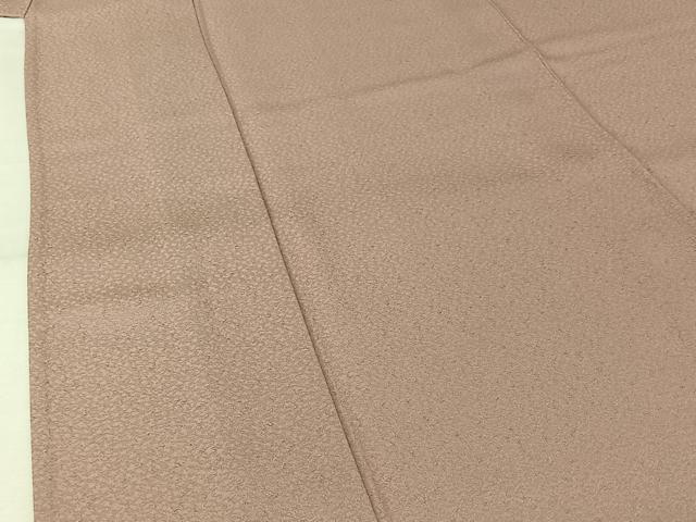 平和屋着物▽色無地 単衣 薄柿色 洗える着物 AABL9093jh