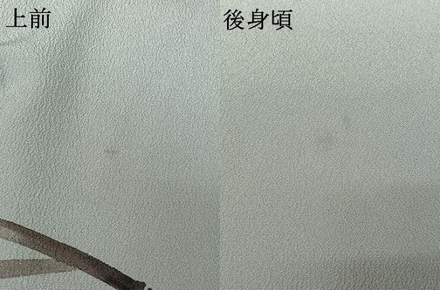 平和屋着物▽男性 洗える最高級着物 <英>はなぶさ謹製 訪問着 単衣 手描き 籬文 鬼しぼ縮緬 洗える着物 AABL9143jh