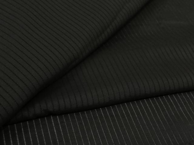 平和屋着物▽男性 黒紋付 長羽織 スリーシーズン 春夏秋 塵除け 正絹 逸品 AABL9178jh