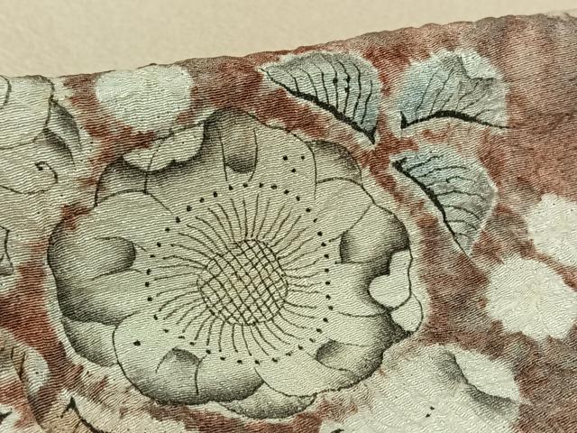 平和屋着物▽訪問着 単衣 絞り 辻が花 正絹 逸品 AABL9189jh