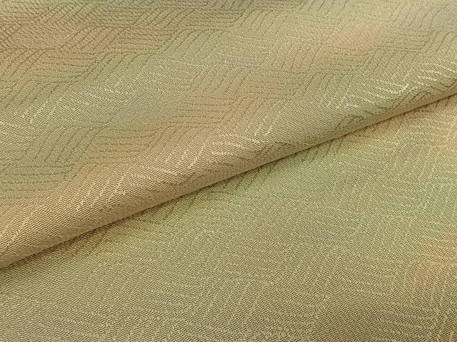 平和屋着物▽上質な小紋 単衣 霞文 正絹 逸品 AABL9190jh