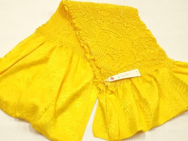 平和屋着物●和装小物 帯締め・帯揚げセット 丸組 柄絞り 花柄 正絹 逸品 未使用 AABL9548ay
