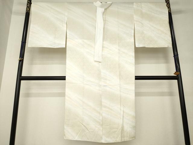 平和屋着物●長襦袢 無双仕立て 霞文 暈し染め 正絹 逸品 AABM0009ck
