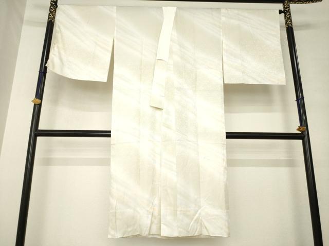 平和屋着物●長襦袢 無双仕立て 霞文 暈し染め 正絹 逸品 AABM0009ck