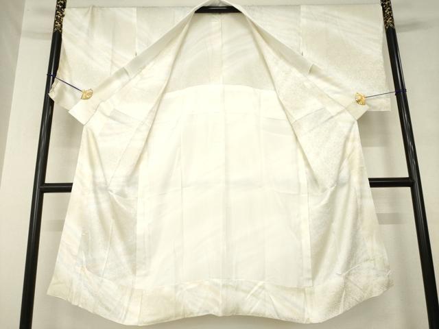 平和屋着物●長襦袢 無双仕立て 霞文 暈し染め 正絹 逸品 AABM0009ck