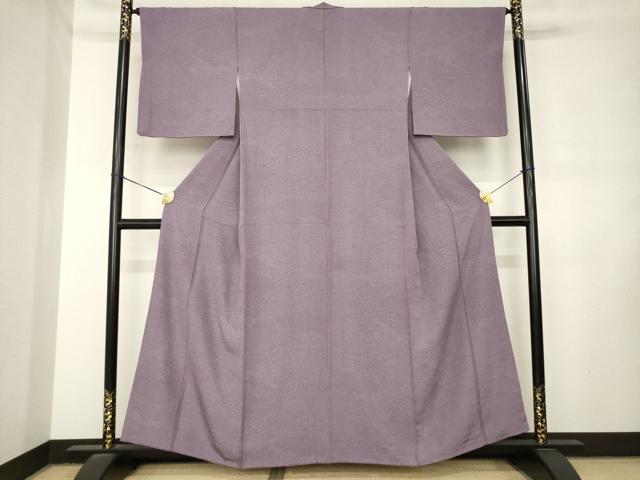 平和屋着物●江戸小紋 雲取り吉祥文 正絹 逸品 AABM0019ck