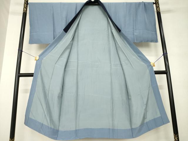平和屋着物●男性 長襦袢 袷 龍 暈し染め 金彩 正絹 逸品 AABM0031ck