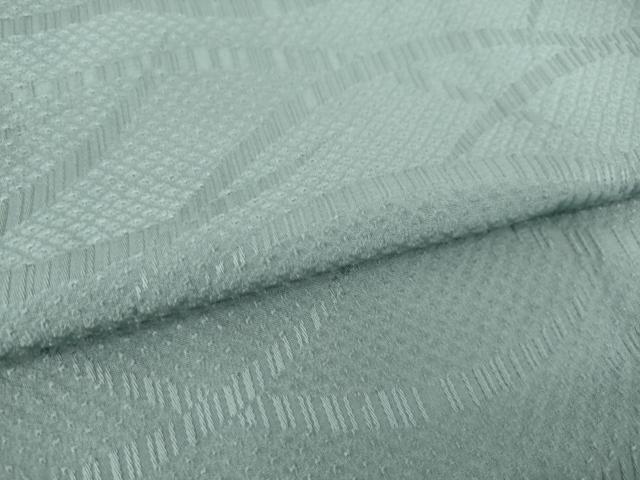 平和屋着物●上質な色無地 芝地紋 錆鼠色 高島屋扱い 正絹 逸品 AABM0041ck