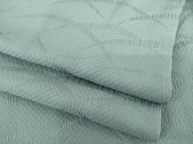 平和屋着物●上質な色無地 芝地紋 錆鼠色 高島屋扱い 正絹 逸品 AABM0041ck