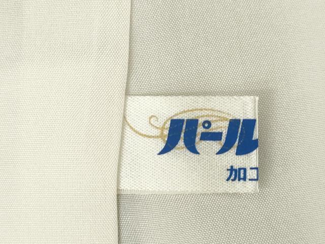 平和屋着物●上質な小紋 丸文 黒地 鬼しぼ縮緬 正絹 逸品 AABM0046ck