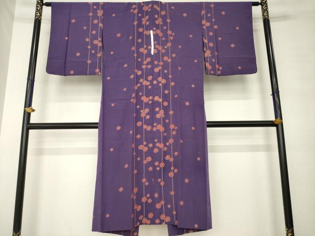 平和屋着物●長襦袢 無双仕立て 花間道 正絹 逸品 AABM0082ck