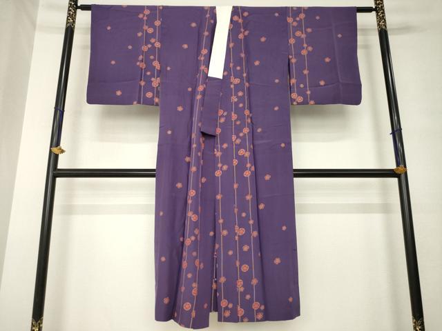 平和屋着物●長襦袢 無双仕立て 花間道 正絹 逸品 AABM0082ck