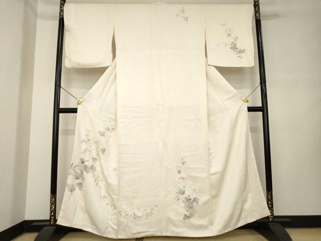 平和屋着物●訪問着 刺繍 乱菊 正絹 逸品 AABM0120ck