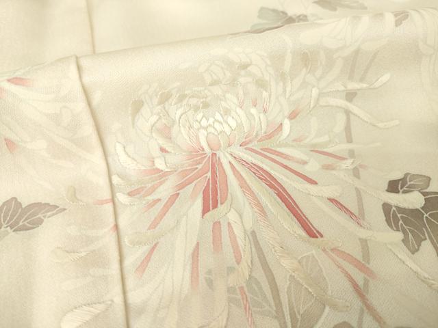平和屋着物●訪問着 刺繍 乱菊 正絹 逸品 AABM0120ck