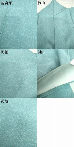 平和屋着物●人間国宝・羽田登喜男 色留袖 刺繍 樹林文 金糸 正絹 逸品 AABM0148cs