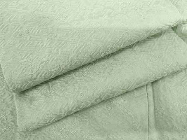 平和屋着物●上質な色無地 裏葉柳色 正絹 逸品 AABM0252cs