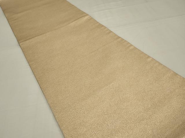 平和屋着物◎全通柄 本袋帯 霞文 金糸 正絹 逸品 AABM0301ou
