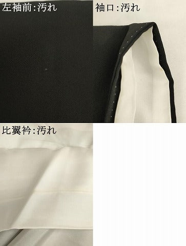 平和屋着物■豪華黒留袖 風景文 暈し染め 金彩 正絹 逸品 AABM0500ja