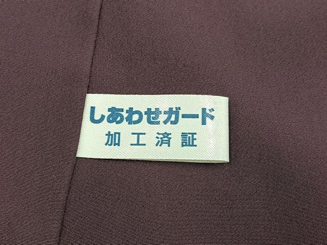 平和屋着物●洛楽人工房 (玉蟲染) 訪問着 花唐草文 正絹 逸品 AABM0658ph