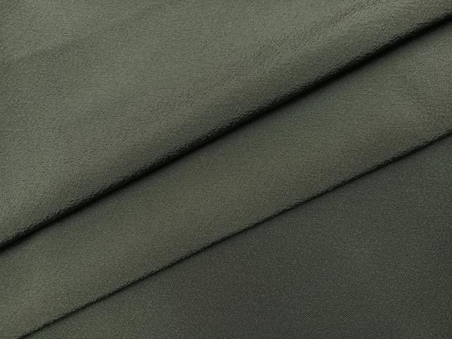 平和屋着物●上質な色無地 藍媚茶色 正絹 逸品 未使用 AABM0760ph