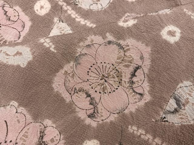 平和屋着物●訪問着 辻が花 絞り 正絹 逸品 AABM0767ph