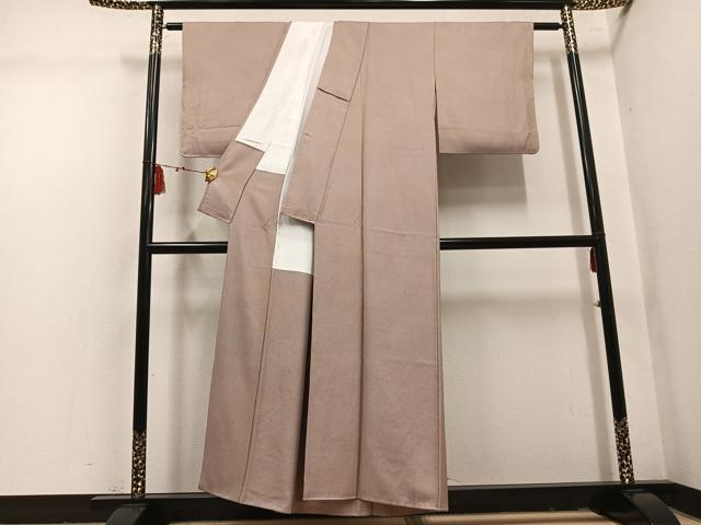平和屋着物●上質な小紋 霞文 正絹 逸品 AABM0771ph