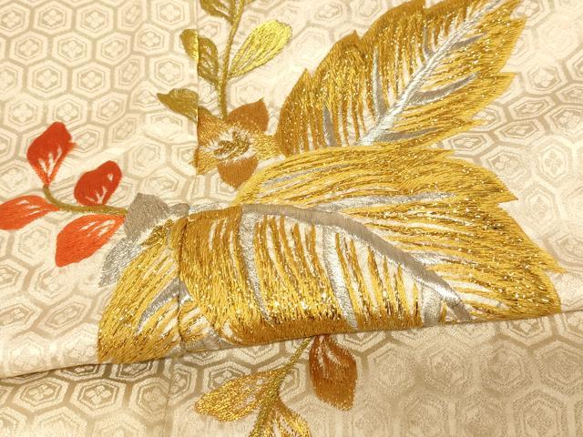平和屋本店●色打掛 和装 婚礼 結婚式 花嫁 神社挙式 総刺繍 桐花文 金銀糸 逸品 AABM0834fw