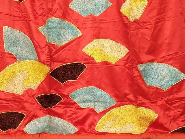 平和屋本店●色打掛 和装 婚礼 結婚式 花嫁 神社挙式 駒刺繍 地紙文 金糸 逸品 AABM0856fw