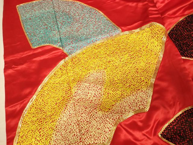 平和屋本店●色打掛 和装 婚礼 結婚式 花嫁 神社挙式 駒刺繍 地紙文 金糸 逸品 AABM0856fw