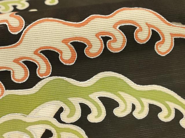 平和屋着物*夏物 黒留袖 絽 立波文 正絹 逸品 AABM1020jd