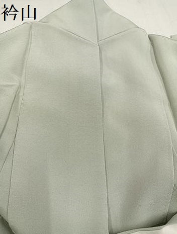 平和屋着物●上質な色無地 絹鼠色 正絹 逸品 AABM1121ph