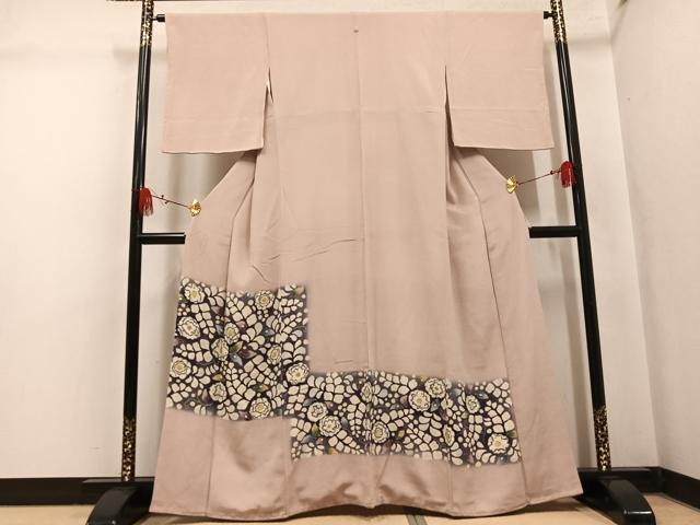 平和屋着物●豪華色留袖 辻が花 暈し染め 鬼しぼ縮緬 正絹 逸品 AABM1130ph