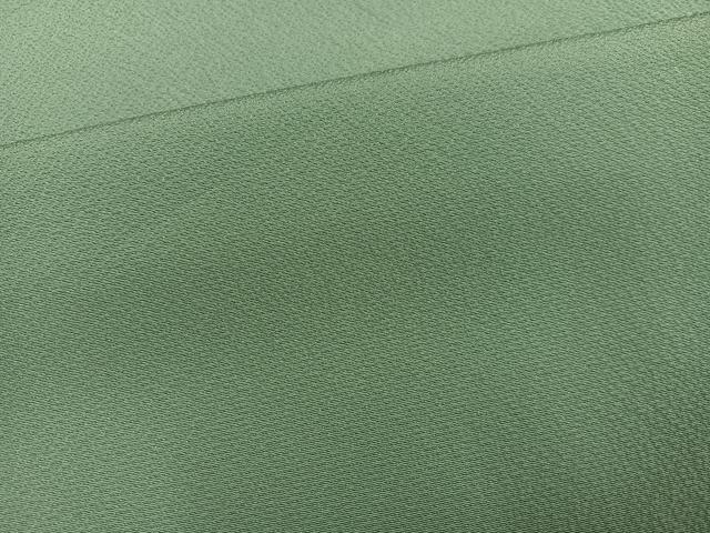 平和屋着物●上質な色無地 千草色 正絹 逸品 未使用 AABM1141ph