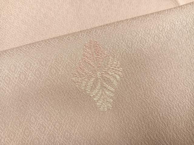 平和屋着物●訪問着 刺繍 花菱文 正絹 逸品 AABM1166ph