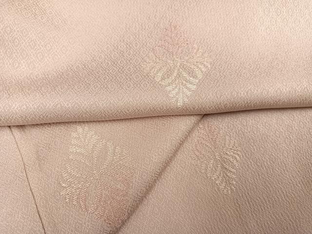 平和屋着物●訪問着 刺繍 花菱文 正絹 逸品 AABM1166ph
