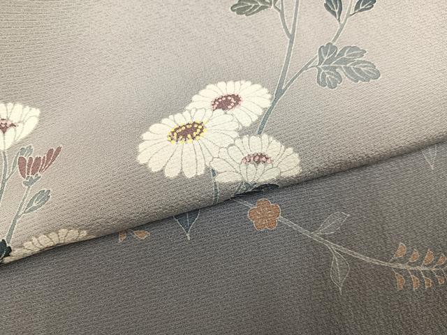 平和屋着物●訪問着 友禅 作家物 本山 枝花文 暈し染め 正絹 逸品 AABM1172ph