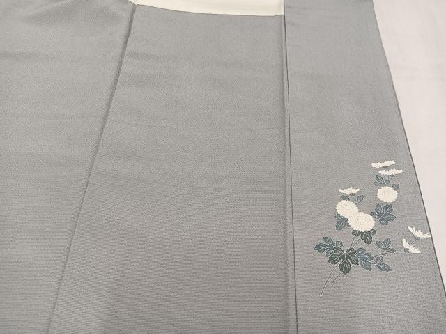 平和屋着物●訪問着 友禅 作家物 本山 枝花文 暈し染め 正絹 逸品 AABM1172ph