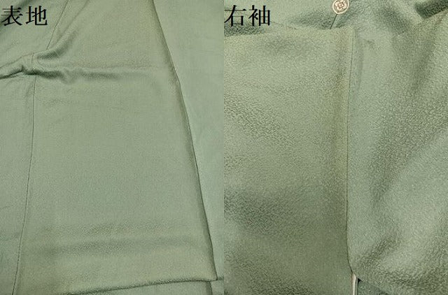 平和屋着物●上質な色無地 薄青色 正絹 逸品 AABM1227ph