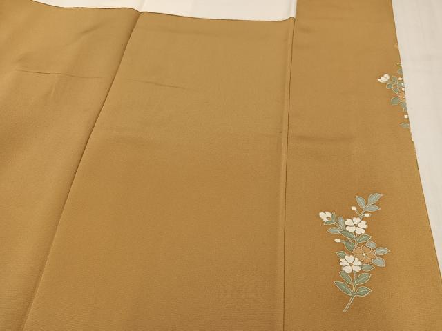 平和屋着物●訪問着 作家物 草花文 金彩 正絹 逸品 AABM1234ph