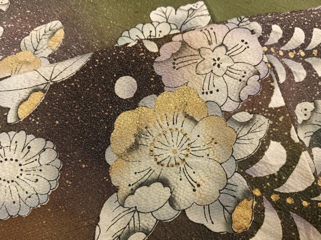 平和屋着物●訪問着 辻が花 暈し染め 金彩 正絹 逸品 AABM1271ph