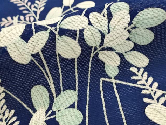 平和屋着物*夏物 訪問着 絽 草花文 正絹 逸品 AABM1566st