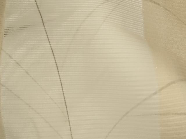 平和屋着物*夏物 小紋 絽 舞蝶文 銀彩 正絹 逸品 AABM1568st