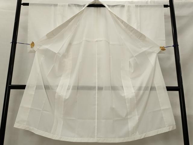 平和屋着物*夏物 長襦袢 絽 白色 洗える着物 AABM1572st