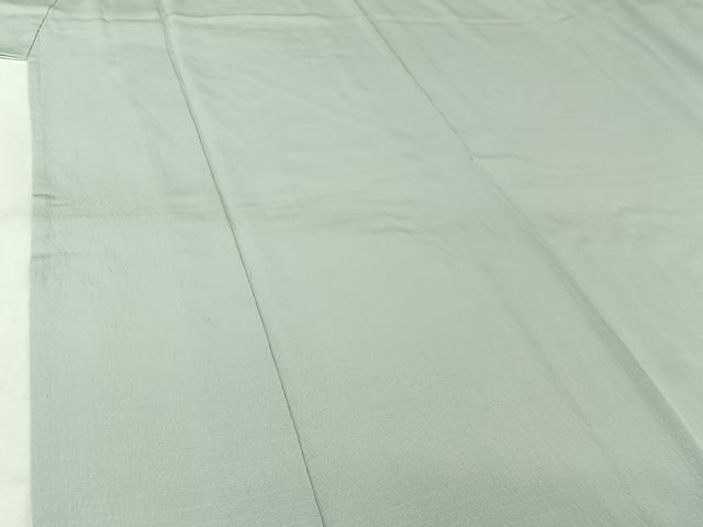 平和屋着物▽上質な色無地 単衣 水色 正絹 逸品 AABM1843jh